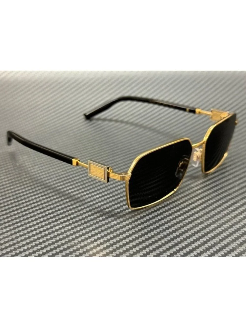 New Dolce & Gabbana Men Gold Sunglasses 56-16-145